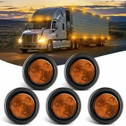 Best Sale ???? 5PCS Red Round Trailer LED Marker Clearance Light 4 LED Flush Mount With Plug Grommet Pigtail Hardwired For Trailer Truck RV, 2 Years Warranty (TL-19) Red 5pcs ???? 11 Best Sale ???? 5PCS Red Round Trailer LED Marker Clearance Light 4 LED Flush Mount With Plug Grommet Pigtail Hardwired For Trailer Truck RV, 2 Years Warranty (TL-19) Red 5pcs ???? -Govee-shop 51Vrp2o0OL. AC