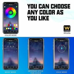 Buy ???? 8 Pods RGB LED Rock Lights 12V, 120LEDs Waterproof Music Mode/29 Colors Changing Modes/Voice Mode APP/Remote Control Neon LED Light Kit For Off Road Truck SUV ATV UTV(8Pcs Wires Provided) ???? -Govee-shop 51WUN8uhKsL