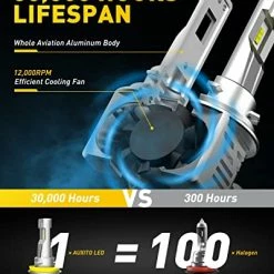 Buy ???? H11/H8/H9 LED Headlight Bulbs For High Beam Low Beam, 13000 Lumens 350% High Brightness, 6500K Cool White, Direct Installation Plug And Play, Pack Of 2 ???? 12 Buy ???? H11/H8/H9 LED Headlight Bulbs For High Beam Low Beam, 13000 Lumens 350% High Brightness, 6500K Cool White, Direct Installation Plug And Play, Pack Of 2 ???? -Govee-shop 51WhWtDoKuL