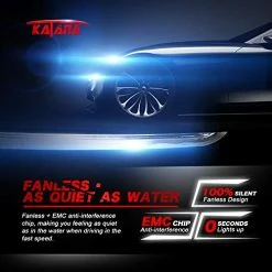 Promo ❤️ Fanless 9007 LED Headlight Bulbs | 12000LM 60W Wireless HB5 All-in-One Conversion Kit | PHI Chips Super Bright 6500K Xenon White Halogen Replacement ???? -Govee-shop 51Xa1yBkeIL