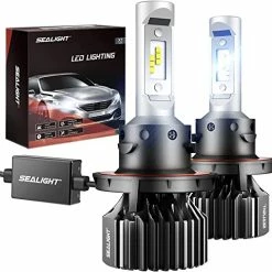 Brand new ???? H13/9008 LED Bulbs, Dual Hi/Lo Beam LED Bulbs, Super Bright Cool White Plug And Play, Quick Installation Halogen Replacement, Pack Of 2 ????