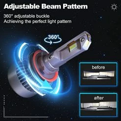 Promo ???? Ikari 2023 Future 30000LM H11/H8/H9 LED Bulbs, 65W Titanova LED, High Lumens LED Kit,6000K Cool White, IP68 Waterproof, Halogen Upgrade Replacement, H16 Foglight ???? 14 Promo ???? Ikari 2023 Future 30000LM H11/H8/H9 LED Bulbs, 65W Titanova LED, High Lumens LED Kit,6000K Cool White, IP68 Waterproof, Halogen Upgrade Replacement, H16 Foglight ???? -Govee-shop 51Xdpwi3dbL