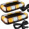 Coupon ???? 2pcs 48LED Roof Top Strobe Lights, High Visibility Emergency Safety Warning LED Mini Strobe Light Bar With Magnetic Base For 12-24V Snow Plow, Trucks, Construction Vehicles (Amber/White) ✔️ 2 Coupon ???? 2pcs 48LED Roof Top Strobe Lights, High Visibility Emergency Safety Warning LED Mini Strobe Light Bar With Magnetic Base For 12-24V Snow Plow, Trucks, Construction Vehicles (Amber/White) ✔️ -Govee-shop 51Y9ZTfxyEL