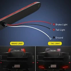 Discount ???? 2PCS 16Inch 11 LED Red Trailer Light Bar For Park Stop Turn Signals Tail Brake Light DOT Compliant IP65 Waterproof Truck Trailer Marker ID Bar, 2 Years Warranty ✔️ -Govee-shop 51YLX4NvhZL