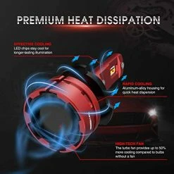 Best deal ✔️ Torchbeam T2 9005/HB3 9006/HB4 LED Bulb Combo, 60W 16000 Lumens 6500K Super Bright Replacement Bulbs Kit, 400% Brightness, Canbus Ready, Plug And Play With Fan, Pack Of 4 ???? 11 Best deal ✔️ Torchbeam T2 9005/HB3 9006/HB4 LED Bulb Combo, 60W 16000 Lumens 6500K Super Bright Replacement Bulbs Kit, 400% Brightness, Canbus Ready, Plug And Play With Fan, Pack Of 4 ???? -Govee-shop 51YT1XUpnWL