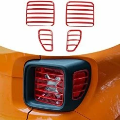 Buy ⌛ ABS Tail Light Lamp Covers Blinds Rear Taillight Guard For Jeep Renegade 2016-2021, Black ???? -Govee-shop 51YkTcuTjLL. AC
