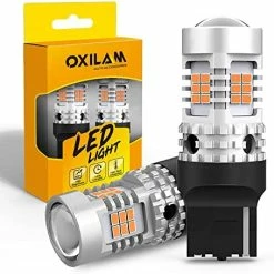 Outlet ???? 7440 LED Bulbs Amber Yellow 4000LM For Turn Signal Lights With Build-in Load Resistor CANBUS Error Free T20 7440NA 7441 W21W WY21W Blinker Bulb Replacement (2PCS) ⌛ -Govee-shop 51Yqk DdbfL. AC