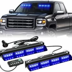 Outlet ???? Emergency Dash Strobe Lights Safety Flashing Warning Hazard Interior Front/Rear Windshield Deck Split Light Bar W/ Suction Cups For Construction Vehicles Trucks (2x14 Inch, Amber White) Red ???? 12 Outlet ???? Emergency Dash Strobe Lights Safety Flashing Warning Hazard Interior Front/Rear Windshield Deck Split Light Bar W/ Suction Cups For Construction Vehicles Trucks (2x14 Inch, Amber White) Red ???? -Govee-shop 51Z1dJwiHQL. AC