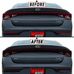 Brand new ???? PreCut Vinyl Smoke Tint For 2021-2022 Kia K5 Tail Light & Reflector (1. Full Taillight, 35 Light Smoke) 20% Dark Smoke ✔️