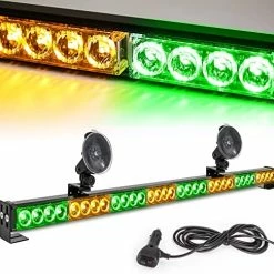New ???? Traffic Advisor Light Bar 35.5 Inch 13 Flash Patterns 32 Led Warning Emergency Strobe Light Bar Directional Flashing Led Safety Lights With Cigar Lighter (35.5 Inch, Yellow/White) ⌛ 27 New ???? Traffic Advisor Light Bar 35.5 Inch 13 Flash Patterns 32 Led Warning Emergency Strobe Light Bar Directional Flashing Led Safety Lights With Cigar Lighter (35.5 Inch, Yellow/White) ⌛ -Govee-shop 51ZjHxWBcL. AC