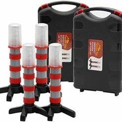 Cheap ⭐ Emergency Roadside Flares Kit LED Safety Strobe Road Warning Light Highway Beacon Alert Flare With Magnetic Base, Detachable Stand, Solid Storage Case, Set Of 2 *4 Sets ❤️ 10 Cheap ⭐ Emergency Roadside Flares Kit LED Safety Strobe Road Warning Light Highway Beacon Alert Flare With Magnetic Base, Detachable Stand, Solid Storage Case, Set Of 2 *4 Sets ❤️ -Govee-shop 51Zmh0ig61L. AC