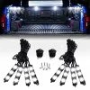 Deals ???? TR-08 8PCS 24LED Rock Light For Cargo Truck Pickup Bed Off Road Under Car Side Marker LED Rock Lighting Kit W/Switch White, 2 Years Warranty ???? -Govee-shop 51ZnSHfG3AL