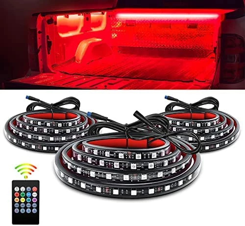 Outlet ???? 3PCS 60 Inch Bed Light Strip 270 LED With On/Off Switch Blade Fuse Splitter Extension Cable For Cargo Pickup Truck SUV RV Boat,2 Years Warranty Rgb ???? 8 Outlet ???? 3PCS 60 Inch Bed Light Strip 270 LED With On/Off Switch Blade Fuse Splitter Extension Cable For Cargo Pickup Truck SUV RV Boat,2 Years Warranty Rgb ???? - Image 6