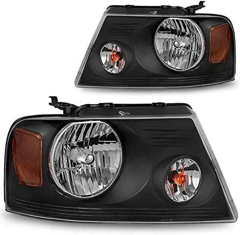 Buy ???? Headlight Assembly Compatible With 2004 2005 2006 2007 2008 Ford F150 Pickup Passenger And Driver Side Chrome Housing Amber Reflector C Black Housing Clear Reflector Clear Lens ✨ 12 Buy ???? Headlight Assembly Compatible With 2004 2005 2006 2007 2008 Ford F150 Pickup Passenger And Driver Side Chrome Housing Amber Reflector C Black Housing Clear Reflector Clear Lens ✨ - Image 10