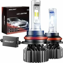 Brand new ???? H13/9008 LED Bulbs, Dual Hi/Lo Beam LED Bulbs, Super Bright Cool White Plug And Play, Quick Installation Halogen Replacement, Pack Of 2 ???? -Govee-shop 51ayt9c4lPL. AC