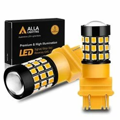 Best Pirce ???? Newly Upgraded T25 Wedge 3156 3157 LED Bulbs, Amber Yellow Turn Signal Lights, 3157A 3457NA 4157NAK 5702AK 360° Super Bright 3156A 3056 3157KX 4157 3457 3757NAK Direction Blinker Lamps ????