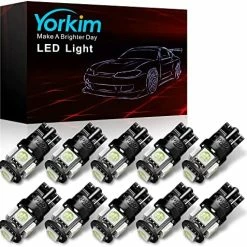 Brand new ???? 194 LED Bulbs White 6000k Super Bright 5th Generation, T10 LED Bulbs, 168 LED Bulb For Car Interior Dome Map Door Courtesy License Plate Lights W5W 2825, Pack Of 10 ???? -Govee-shop 51be6FVWMUL. AC