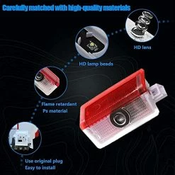 Cheap ✔️ 4 PCS Car Door Light Logo Projector Compatible With Mercedes Benz Accessories LED Car Light Logo 3D Ghost Shadow Light Upgraded Welcome Courtesy Projector For A B C E M G AMG W166 W176 W205 W212 ???? 10 Cheap ✔️ 4 PCS Car Door Light Logo Projector Compatible With Mercedes Benz Accessories LED Car Light Logo 3D Ghost Shadow Light Upgraded Welcome Courtesy Projector For A B C E M G AMG W166 W176 W205 W212 ???? -Govee-shop 51blyeH59dL