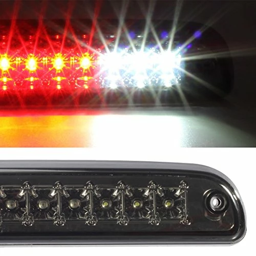 Best Pirce ⌛ Red/White 12 LED Smoke Lens Chrome Housing Tail High Mount 3rd Third Brake Light Cargo Lamp Waterproof Replacement For Ford F-250 F-350 F-450 F-550 Super Duty 1999-2016 /Ford Ranger 1993-2011 ???? 4 Best Pirce ⌛ Red/White 12 LED Smoke Lens Chrome Housing Tail High Mount 3rd Third Brake Light Cargo Lamp Waterproof Replacement For Ford F-250 F-350 F-450 F-550 Super Duty 1999-2016 /Ford Ranger 1993-2011 ???? - Image 2