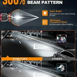 Best deal ???? H11/H9/H8 Low Beam 9005/HB3 High Beam LED Headlight Bulbs Combo, 32000 Lumens 300% Brighter LED Headlight Bulb, 6500K Super Bright LED Conversion Kit, Pack Of 4 ???? 11 Best deal ???? H11/H9/H8 Low Beam 9005/HB3 High Beam LED Headlight Bulbs Combo, 32000 Lumens 300% Brighter LED Headlight Bulb, 6500K Super Bright LED Conversion Kit, Pack Of 4 ???? -Govee-shop 51cBqJScceL