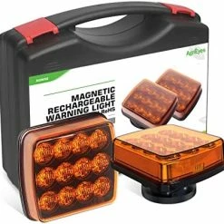 Promo ❤️ 2Pcs Rechargeable Flashing Lights For Vehicles, Super Magnetic Strobe Hazard Lights, 12-24V, Wireless Portable Amber Led Warning Beacon Emergency Light For Trucks Bus Tractor Oversize Trail ???? 14 Promo ❤️ 2Pcs Rechargeable Flashing Lights For Vehicles, Super Magnetic Strobe Hazard Lights, 12-24V, Wireless Portable Amber Led Warning Beacon Emergency Light For Trucks Bus Tractor Oversize Trail ???? -Govee-shop 51cX7 bOQSL. AC