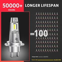 Wholesale ???? Fahren Krieges H7 LED Headlight Bulbs, 400% Brighter, 2023 Upgraded 1:1 Mini Size, No Adapter Required H7 LED Bulb, 6500K Cool White Plug And Play, Halogen Replacement, Pack Of 2 ⭐ -Govee-shop 51cgD3eMAFL