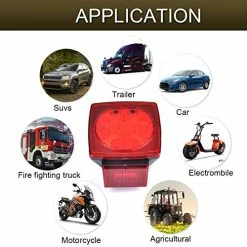 Best deal ???? 12V Trailer Light Kit DOT Certified Utility Trailer Lights For Boat RV Car Easy Assembly With Wire Harness Wafer LED Waterproof Durable All-in-one Tail Light Kit For Under 80 Inch ???? -Govee-shop 51dBA8wWtwL