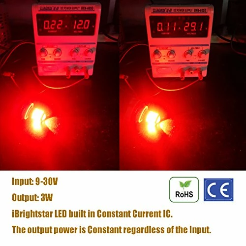 Deals ???? Newest 9-30V Super Bright Low Power 1157 2357 2057 7528 BAY15D LED Bulbs With Projector Replacement For Stop Tail Brake Lights, Brilliant Red ✔️ 6 Deals ???? Newest 9-30V Super Bright Low Power 1157 2357 2057 7528 BAY15D LED Bulbs With Projector Replacement For Stop Tail Brake Lights, Brilliant Red ✔️ - Image 4