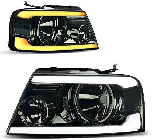 Buy ???? Headlight Assembly Compatible With 2004 2005 2006 2007 2008 Ford F150 Pickup Passenger And Driver Side Chrome Housing Amber Reflector C Black Housing Clear Reflector Clear Lens ✨ 16 Buy ???? Headlight Assembly Compatible With 2004 2005 2006 2007 2008 Ford F150 Pickup Passenger And Driver Side Chrome Housing Amber Reflector C Black Housing Clear Reflector Clear Lens ✨ - Image 14