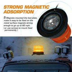 Cheap ???? LED Strobe Light, 12V-24V Amber 40 LED Warning Safety Flashing Beacon Lights With Magnetic And 16 Ft Straight Cord For Vehicle Forklift Truck Tractor Golf Carts UTV Car Bus ???? -Govee-shop 51fbJPJf5IL