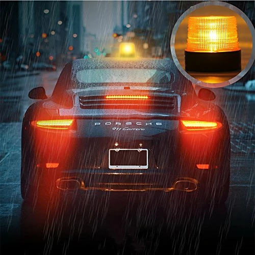 Best deal ???? LED Beacon Lights 12V Amber Strobe Warning Light For Cars Trucks Vehicles,Rechargeable,Magnetic 2 Pcs Amber Light ???? 3 Best deal ???? LED Beacon Lights 12V Amber Strobe Warning Light For Cars Trucks Vehicles,Rechargeable,Magnetic 2 Pcs Amber Light ????