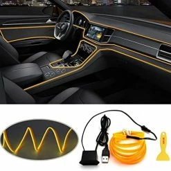Top 10 ⌛ EL Wire Interior Car LED Strip Lights, LEDCARE USB Neon Glowing Strobing Electroluminescent Wire Lights With 6mm Sewing Edge, Ambient Lighting Kits For Car, Garden, Decorations (5M/15FT, Blue) ???? 24 Top 10 ⌛ EL Wire Interior Car LED Strip Lights, LEDCARE USB Neon Glowing Strobing Electroluminescent Wire Lights With 6mm Sewing Edge, Ambient Lighting Kits For Car, Garden, Decorations (5M/15FT, Blue) ???? -Govee-shop 51gGG4v Q1L. AC