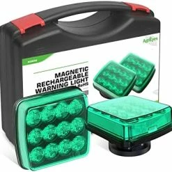 Promo ❤️ 2Pcs Rechargeable Flashing Lights For Vehicles, Super Magnetic Strobe Hazard Lights, 12-24V, Wireless Portable Amber Led Warning Beacon Emergency Light For Trucks Bus Tractor Oversize Trail ???? 16 Promo ❤️ 2Pcs Rechargeable Flashing Lights For Vehicles, Super Magnetic Strobe Hazard Lights, 12-24V, Wireless Portable Amber Led Warning Beacon Emergency Light For Trucks Bus Tractor Oversize Trail ???? -Govee-shop 51gQun7T4lL. AC