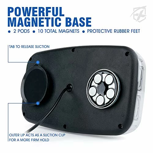 Cheap ???? Amber LED Rooftop 12" Mini Emergency Strobe Lights Bar, 15 Flashing Modes Hazard Warning Caution Beacon Light Magnetic Base For Safety Tow Truck Construction Vehicles Postal Cars Snow Plow ???? 6 Cheap ???? Amber LED Rooftop 12" Mini Emergency Strobe Lights Bar, 15 Flashing Modes Hazard Warning Caution Beacon Light Magnetic Base For Safety Tow Truck Construction Vehicles Postal Cars Snow Plow ???? - Image 4