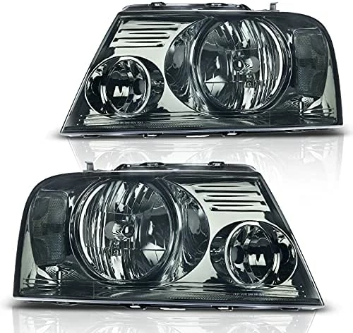 Buy ???? Headlight Assembly Compatible With 2004 2005 2006 2007 2008 Ford F150 Pickup Passenger And Driver Side Chrome Housing Amber Reflector C Black Housing Clear Reflector Clear Lens ✨ 13 Buy ???? Headlight Assembly Compatible With 2004 2005 2006 2007 2008 Ford F150 Pickup Passenger And Driver Side Chrome Housing Amber Reflector C Black Housing Clear Reflector Clear Lens ✨ - Image 11