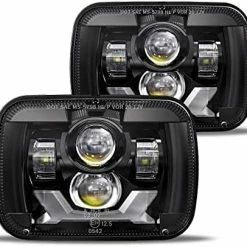 Top 10 ???? Wstar 2022 Upgraded 180W DOT 500% Bright Anti-glare H6054 5x7 7x6 Led Headlights,DRL Turn Signal Hi/Low Sealed Beam Compatible With Jeep Cherokee XJ Wrangler YJ Ford Chevy GMC Toyota Nissan Dodge Etc Black ???? -Govee-shop 51gztOSuUEL. AC