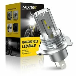 Top 10 ???? H4 LED Headlight Bulb Motorcycle, 9003 HB2 LED Light 3000LM 6000K Cool White For High And Low Hi/Lo Beam 1860 CSP LED Chips, Pack Of 1 ????