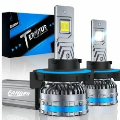 Hot Sale ???? Ahren 9008/H13 LED Headlight Bulbs, 120W 22000 Lumens Bright LED Headlights, 6500K Cool White LED Headlight Conversion Kit IP68 Waterproof, Quick Installation, Pack Of 2 ????