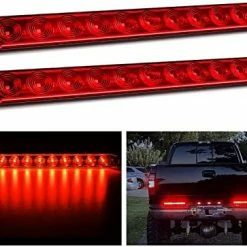 Discount ???? 2PCS 16Inch 11 LED Red Trailer Light Bar For Park Stop Turn Signals Tail Brake Light DOT Compliant IP65 Waterproof Truck Trailer Marker ID Bar, 2 Years Warranty ✔️ -Govee-shop 51hfLxXBqzL. AC