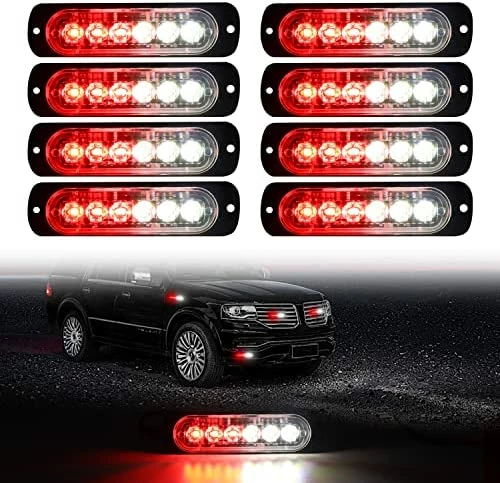 Best reviews of ???? LED Emergency Strobe Lights, 8X Red White 6 LED Strobe Warning Emergency Flashing Light Caution Construction Hazard Light Bar For Car Truck Van Off Road Vehicle ATV SUV Surface Mount ???? 13 Best reviews of ???? LED Emergency Strobe Lights, 8X Red White 6 LED Strobe Warning Emergency Flashing Light Caution Construction Hazard Light Bar For Car Truck Van Off Road Vehicle ATV SUV Surface Mount ???? - Image 11