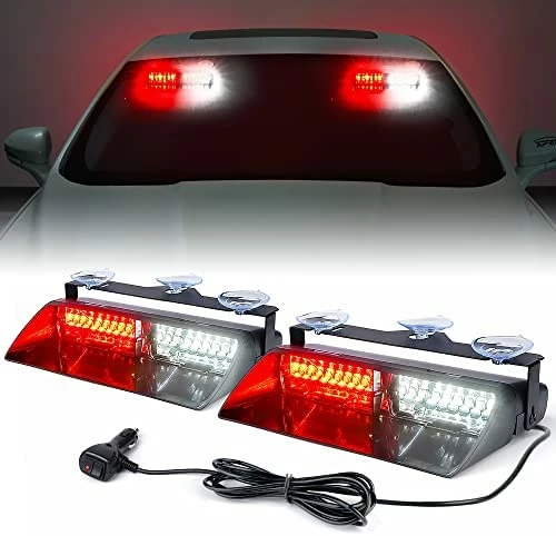 New ???? Blue LED Emergency Strobe Lights W/Suction Cups, Front Windshield Dash Deck Hazard Warning Police Flashing Light For Volunteer Firefighter Law Enforcement Vehicles Trucks ⌛ 16 New ???? Blue LED Emergency Strobe Lights W/Suction Cups, Front Windshield Dash Deck Hazard Warning Police Flashing Light For Volunteer Firefighter Law Enforcement Vehicles Trucks ⌛ - Image 14