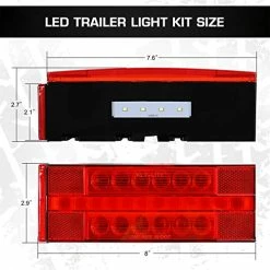 Brand new ???? New Submersible LED Trailer Light Kit, Super Bright Fully Waterproof Tail Lights, Combined Stop,Tail Lights,Turn And License Lights Function For Boat Trailer ???? -Govee-shop 51icrhaCjmL