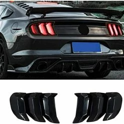 Hot Sale ???? RT-TCZ Tail Light Lamp Cover Guard Trim Frame Bezels Decoration Accessories For Ford Mustang (2018+ Smoke Black) ❤️ -Govee-shop 51kD3VFMSHL. AC