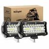 Top 10 ✨ 18022C-B 6.5Inch 2PCS 6.5 Inch 120W Spot & Flood Combo Bar Driving Waterproof Led Work Light Triple Rows Off-Road Truck Car ATV SUV Jeep Cabin Boat, 2 Years Warranty ???? 1 Top 10 ✨ 18022C-B 6.5Inch 2PCS 6.5 Inch 120W Spot & Flood Combo Bar Driving Waterproof Led Work Light Triple Rows Off-Road Truck Car ATV SUV Jeep Cabin Boat, 2 Years Warranty ???? -Govee-shop 51kwVuSQkkL