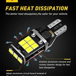 New ???? 912 921 LED Bulb For Backup Light Reverse Lights High Power 2835 15-SMD Chipsets Error Free T15 906 922 W16W Bulbs, 6000K White (Upgraded, Pack Of 2) ???? 11 New ???? 912 921 LED Bulb For Backup Light Reverse Lights High Power 2835 15-SMD Chipsets Error Free T15 906 922 W16W Bulbs, 6000K White (Upgraded, Pack Of 2) ???? -Govee-shop 51l2GFTDxVL