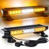 Outlet ???? LED Strobe Flashing Light Bar -Double Side 30 LED High Intensity Emergency Hazard Warning Lighting Bar/Beacon/with Magnetic And 16 Ft Straight Cord For Car Trailer Roof Safety (Amber&White) ???? -Govee-shop 51lQ9xGSSxL
