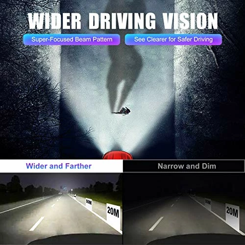 Budget ???? Ikari 2022 HyperStar H11/H8/H9 20000LM Wireless LED Bulbs, 32W Acme-X LED Equivalent To 150W Ordinary LED, Wider Driving Vision, Halogen Upgrade Replacement, 6000K White IP68, H16 Foglight ???? 8 Budget ???? Ikari 2022 HyperStar H11/H8/H9 20000LM Wireless LED Bulbs, 32W Acme-X LED Equivalent To 150W Ordinary LED, Wider Driving Vision, Halogen Upgrade Replacement, 6000K White IP68, H16 Foglight ???? - Image 6
