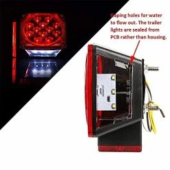 Outlet ✨ AUTO 12V Submersible LED Trailer Tail Light Kit For Under 80 Inch Trailer Boat Utility Trailer Waterproof (Trailer Light Kit) ???? 10 Outlet ✨ AUTO 12V Submersible LED Trailer Tail Light Kit For Under 80 Inch Trailer Boat Utility Trailer Waterproof (Trailer Light Kit) ???? -Govee-shop 51mDYEZMjmS