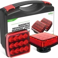 Promo ❤️ 2Pcs Rechargeable Flashing Lights For Vehicles, Super Magnetic Strobe Hazard Lights, 12-24V, Wireless Portable Amber Led Warning Beacon Emergency Light For Trucks Bus Tractor Oversize Trail ???? 17 Promo ❤️ 2Pcs Rechargeable Flashing Lights For Vehicles, Super Magnetic Strobe Hazard Lights, 12-24V, Wireless Portable Amber Led Warning Beacon Emergency Light For Trucks Bus Tractor Oversize Trail ???? -Govee-shop 51mTCWuzML. AC