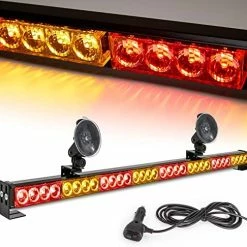 New ???? Traffic Advisor Light Bar 35.5 Inch 13 Flash Patterns 32 Led Warning Emergency Strobe Light Bar Directional Flashing Led Safety Lights With Cigar Lighter (35.5 Inch, Yellow/White) ⌛ 24 New ???? Traffic Advisor Light Bar 35.5 Inch 13 Flash Patterns 32 Led Warning Emergency Strobe Light Bar Directional Flashing Led Safety Lights With Cigar Lighter (35.5 Inch, Yellow/White) ⌛ -Govee-shop 51nY2bJhFTL. AC